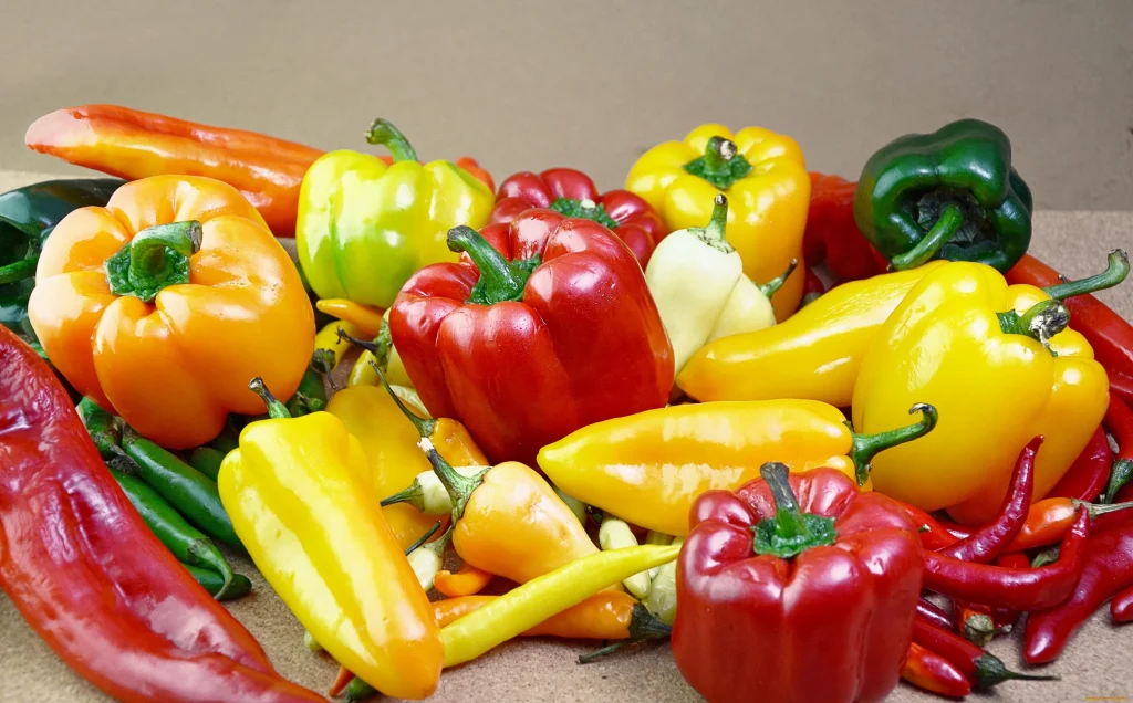 Zelená, žlutá nebo červená: která paprika je nejzdravější?