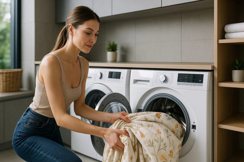 Jak prát ložní prádlo, aby zůstalo svěží, voňavé a vypadalo, jako byste ho přivezli z pětihvězdičkového butikového hotelu v létě – bez agresivních chemikálií, ale s vynikajícím účinkem
